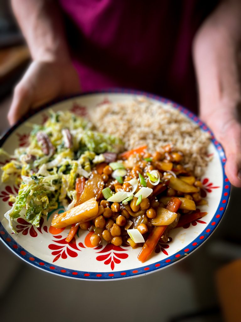 Cícerové stir-fry